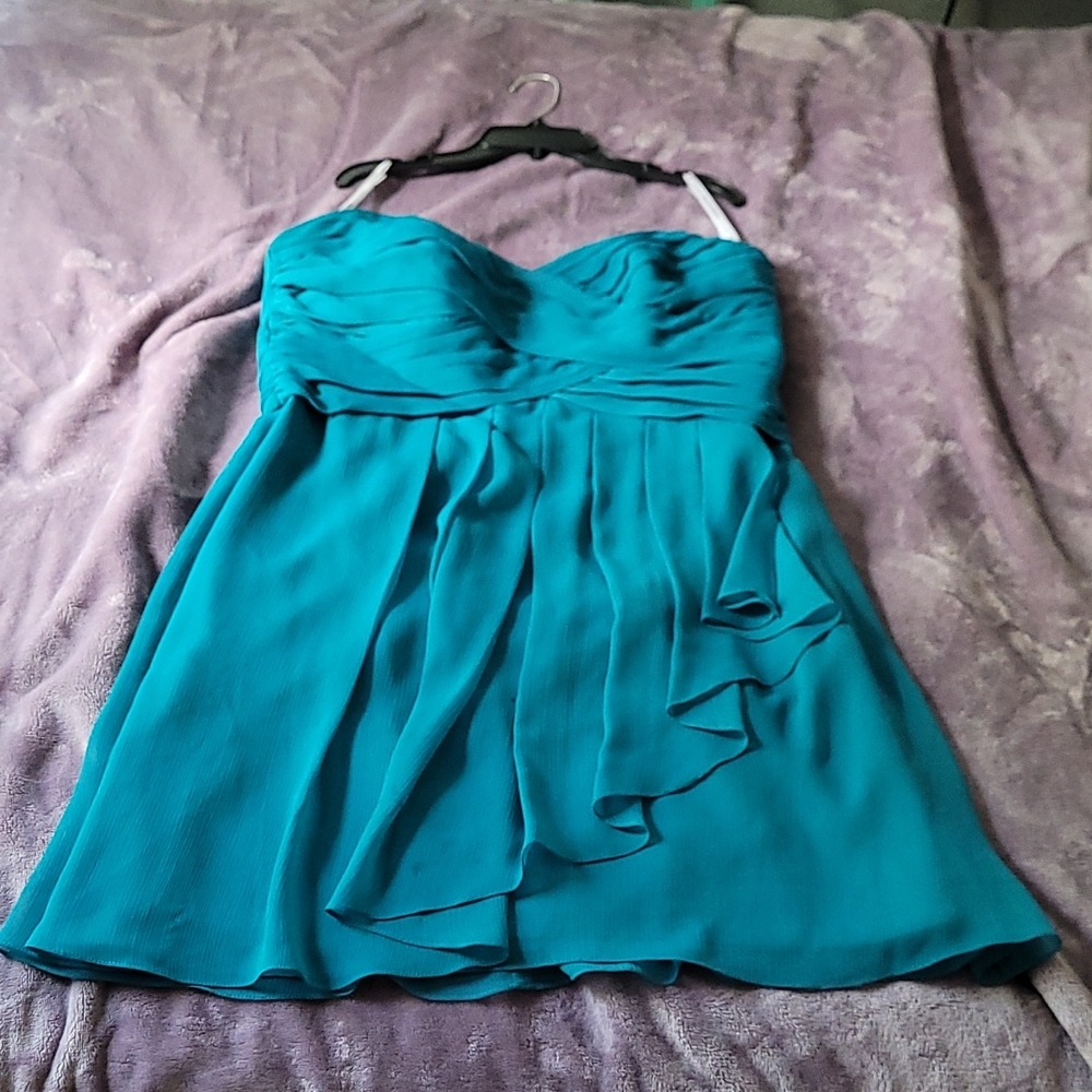 David's bridal prom dress or brides maides dress.